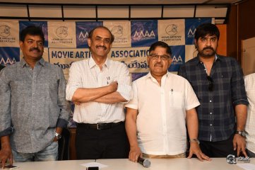 Movie Artists Association Members Holds Press Meet On Drug Mafia